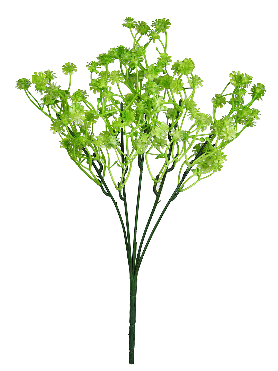 Green 2 Pieces Gypsophilia Artificial Flowers