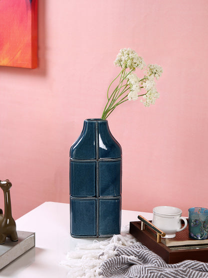 White & Green 2 Pieces Statice Artificial Flower