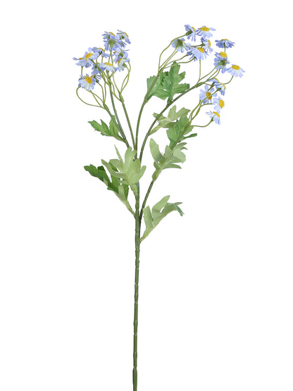 Blue & Green 2 Pieces Wildflower Artificial Bouquet