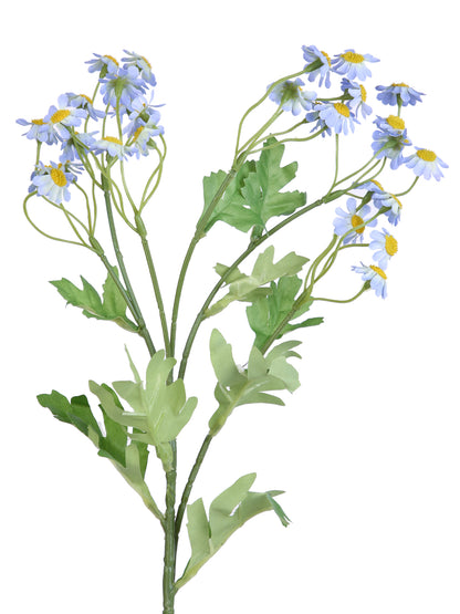 Blue & Green 2 Pieces Wildflower Artificial Bouquet