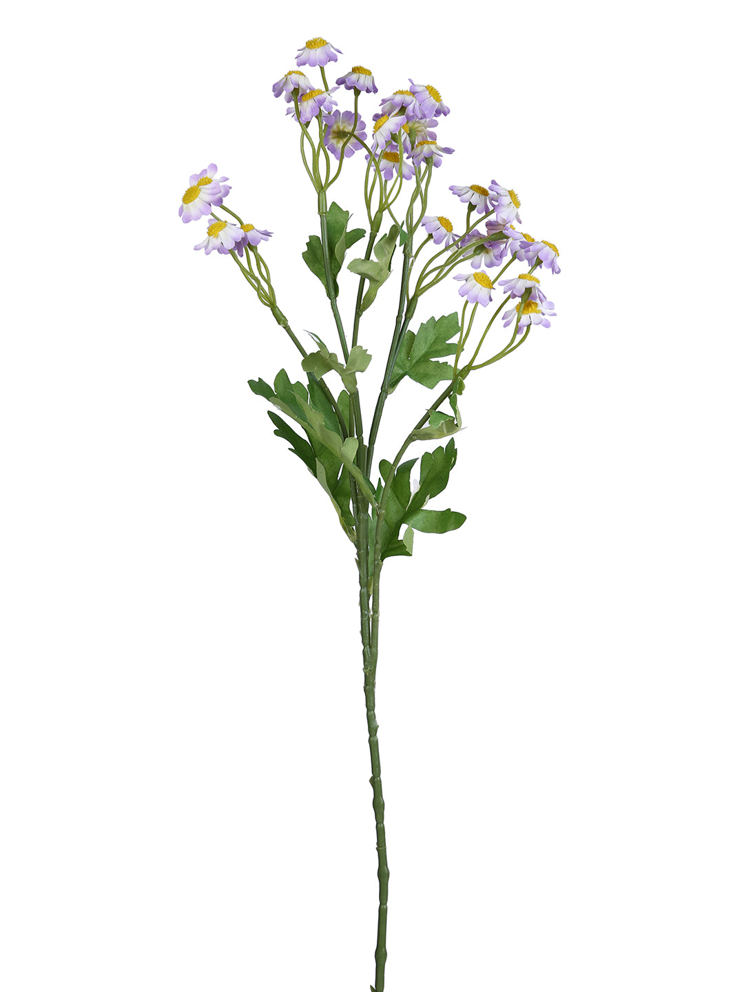 Purple & Green 2 Pieces Lavender Wildflower Artificial Flower