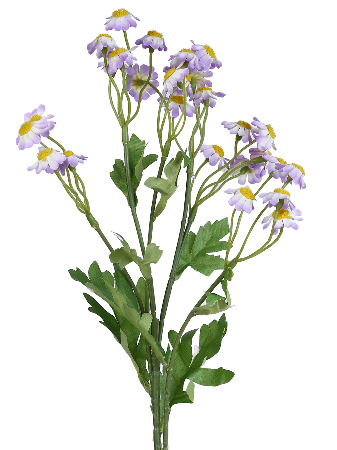 Purple & Green 2 Pieces Lavender Wildflower Artificial Flower