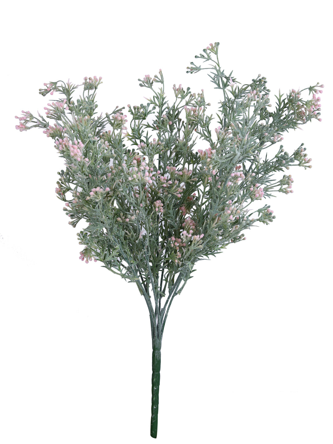 Pink & Green 2 Pieces Filler Artificial Flowers