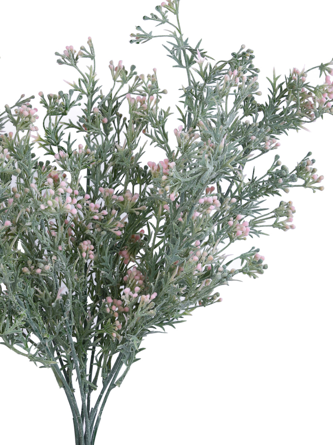 Pink & Green 2 Pieces Filler Artificial Flowers