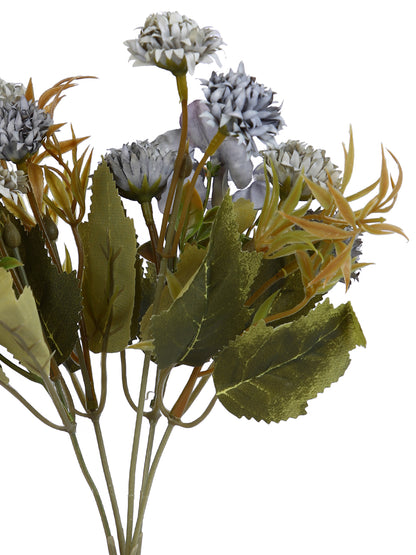 Purple & Green 2 Pieces Mixed Berry Bouquet Artificial Flower