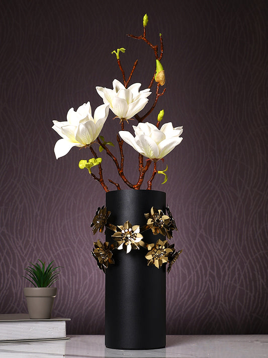 White And Yellow Lily Artificial Flower