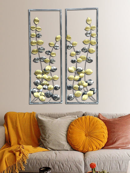 Elegant Leaf frame set Wall Decor