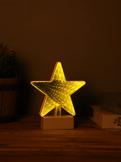 Star Shaped LED Lighting with Mirror