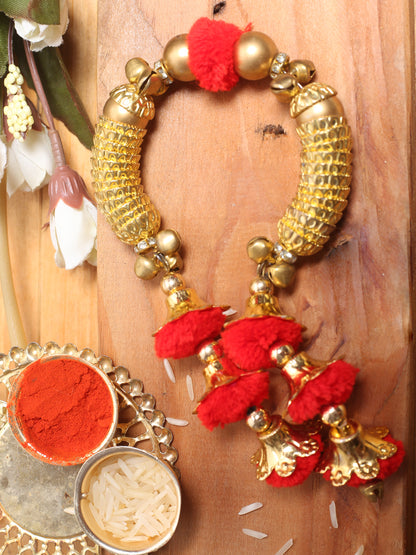 Stone Work Hath Phool Rakhi