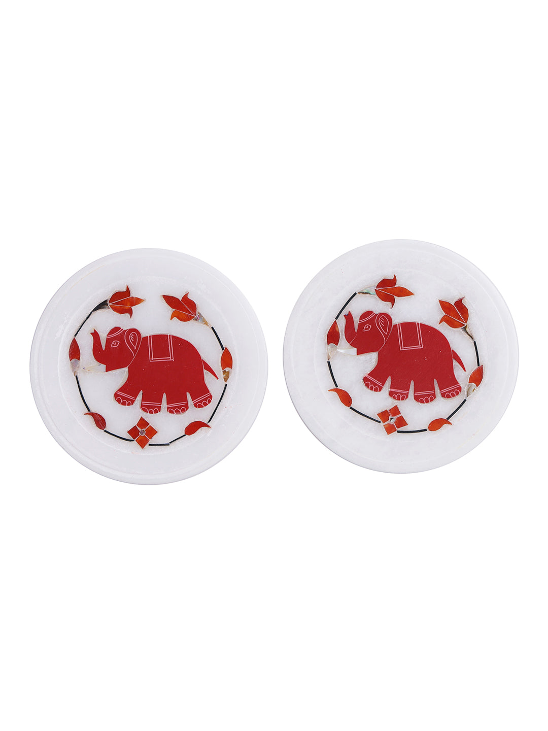 Pacchikari Coaster set with Stand