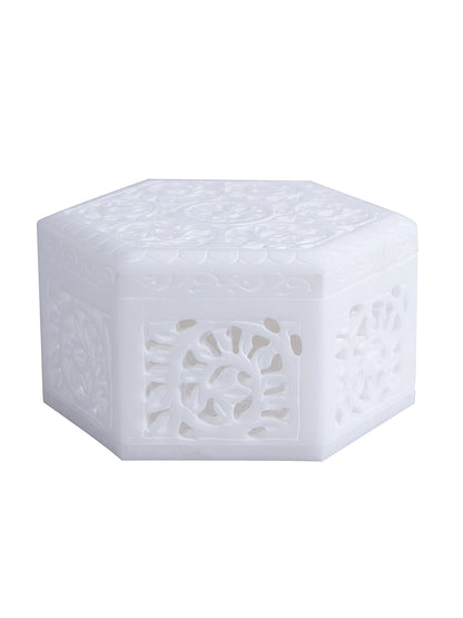 Cutwork Marble Jewellery Box