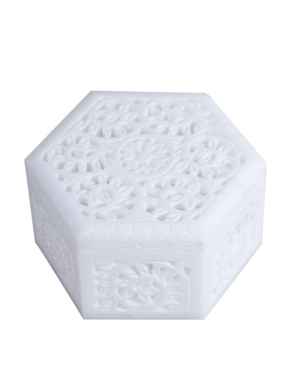 Cutwork Marble Jewellery Box