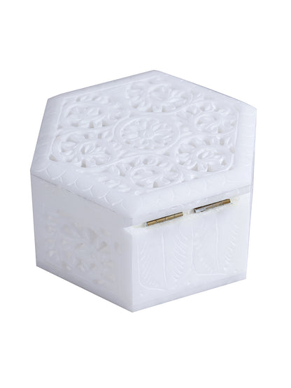 Cutwork Marble Jewellery Box