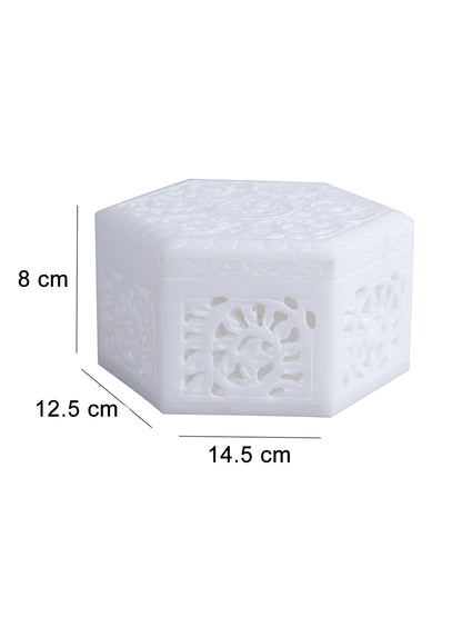 Cutwork Marble Jewellery Box