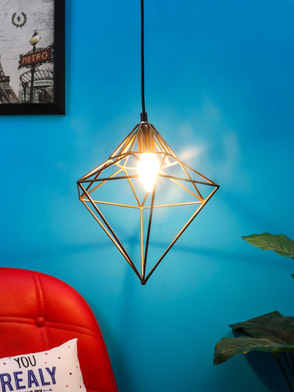 Diamond Shaped Pendant Lamp