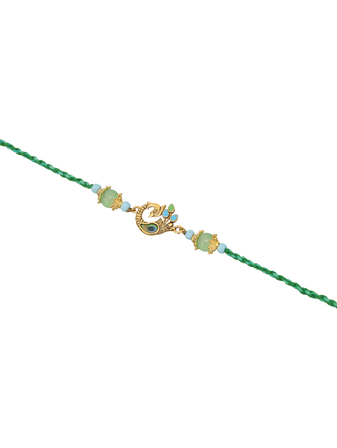 Premium Multi Rakhi with Dry Fruits- Pista & Badam - Raksha Bandhan Gift Set for Brother