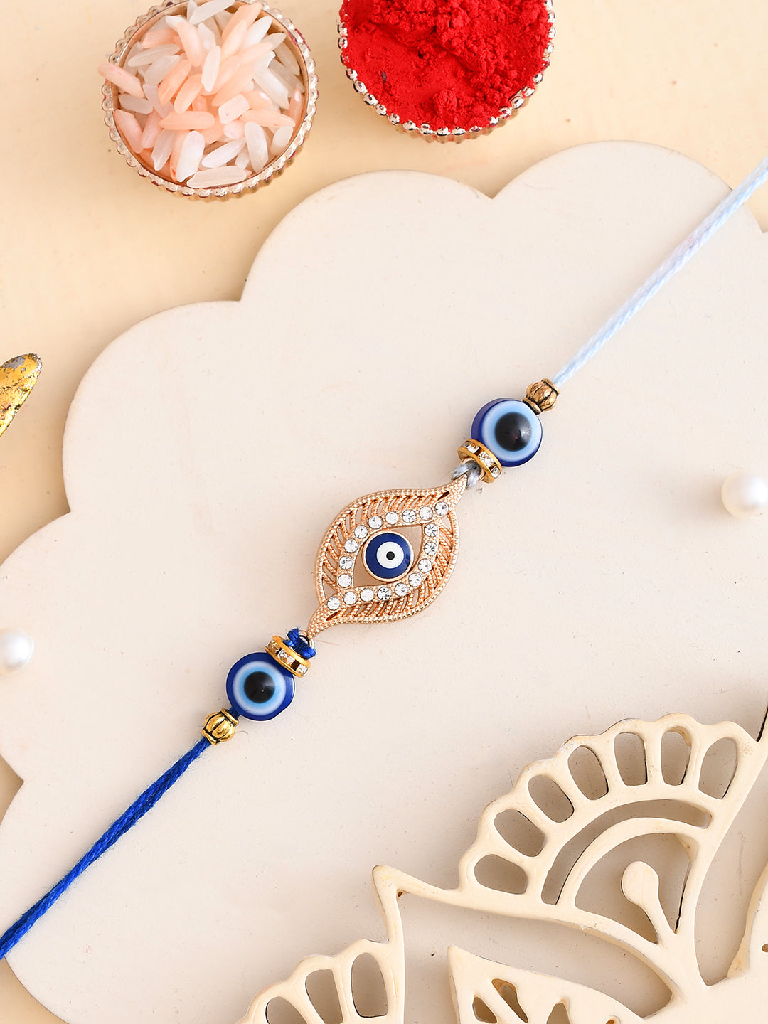 Beautiful Evil Eye Single Rakhi