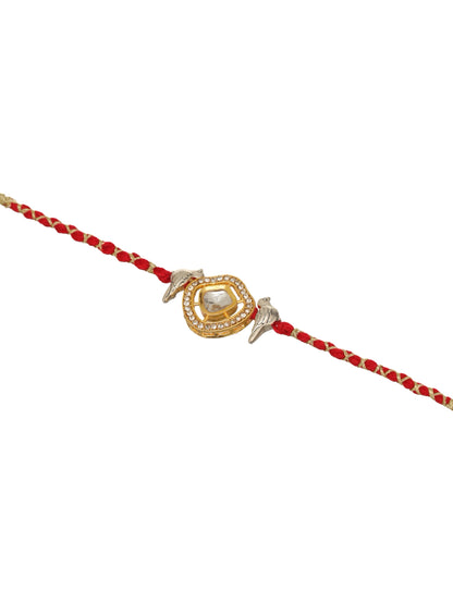Premium Red Rakhi with Mugs - Raksha Bandhan Gift Set for Brother