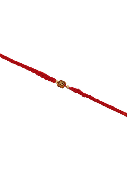 Red Mauli Om Bhaiya Single Bhaiya Rakhi
