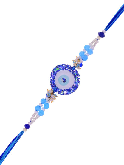 Blue Evil Eye Rakhi