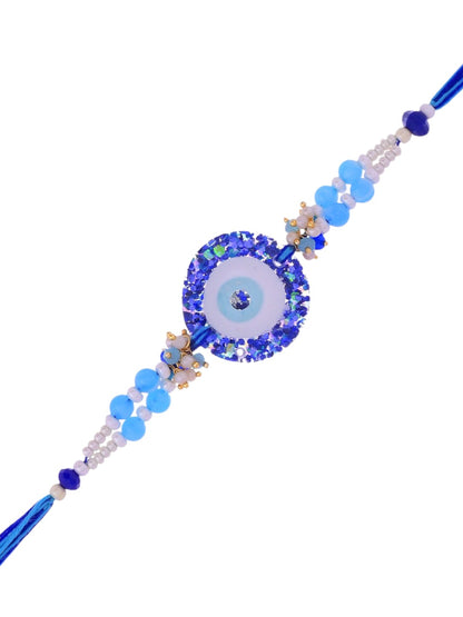 Blue Evil Eye Rakhi
