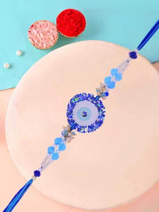 Blue Evil Eye Rakhi