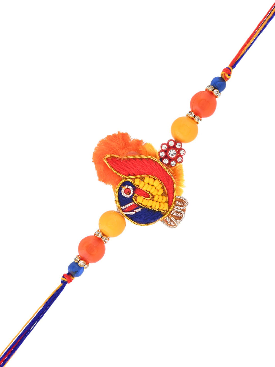 Handmade Peacock Design Rakhi for Brother