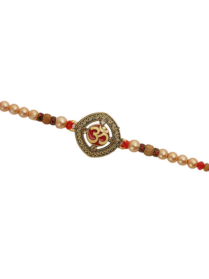 Om Divine Beaded Rakhi