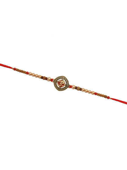 Om Divine Beaded Rakhi