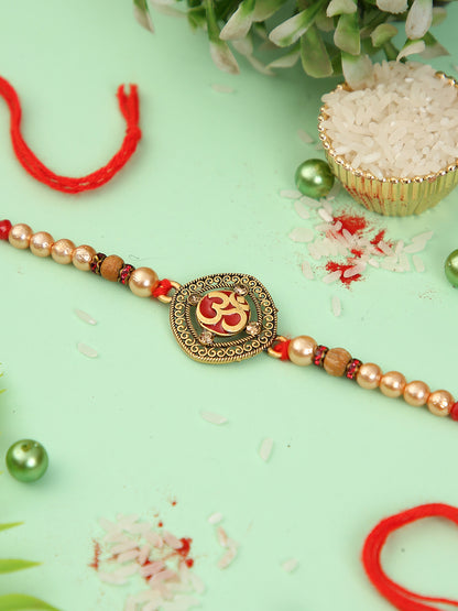 Om Divine Beaded Rakhi