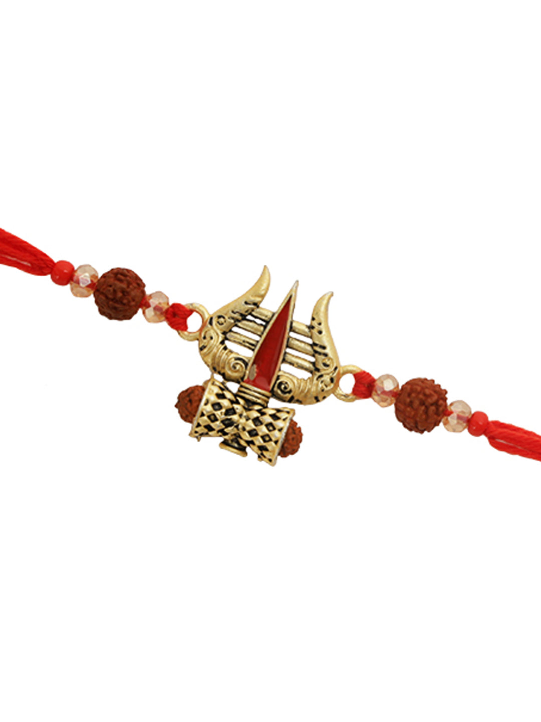 Divine Trishul Rudraksh Rakhi