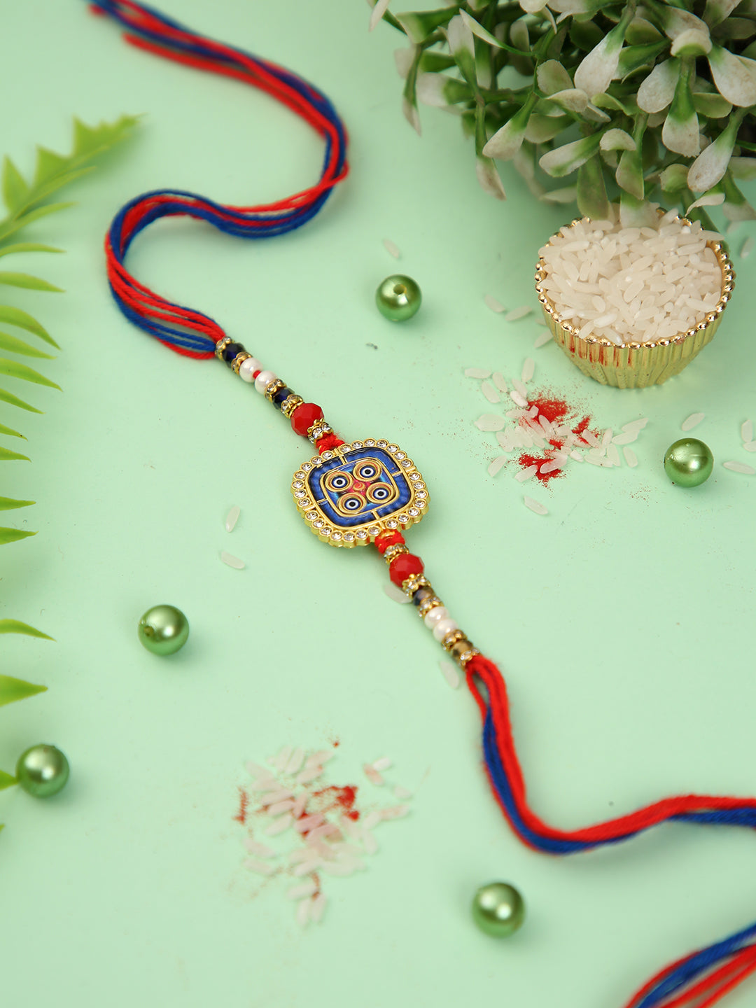 Mystic Blue Nazar Rakshak Rakhi