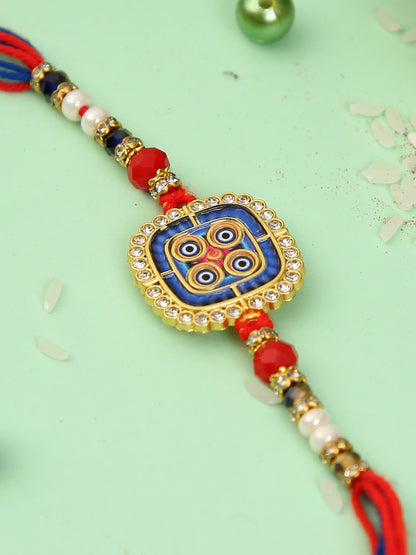 Mystic Blue Nazar Rakshak Rakhi
