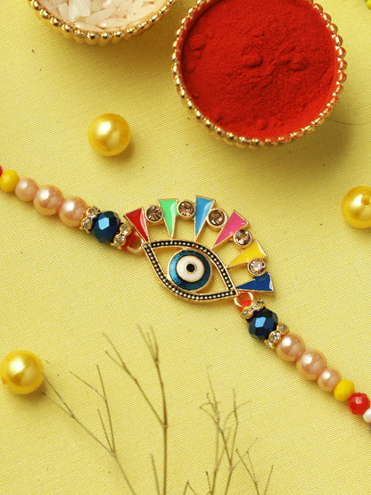 Colourful Evil Eye Protection Rakhi