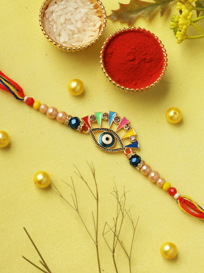Colourful Evil Eye Protection Rakhi