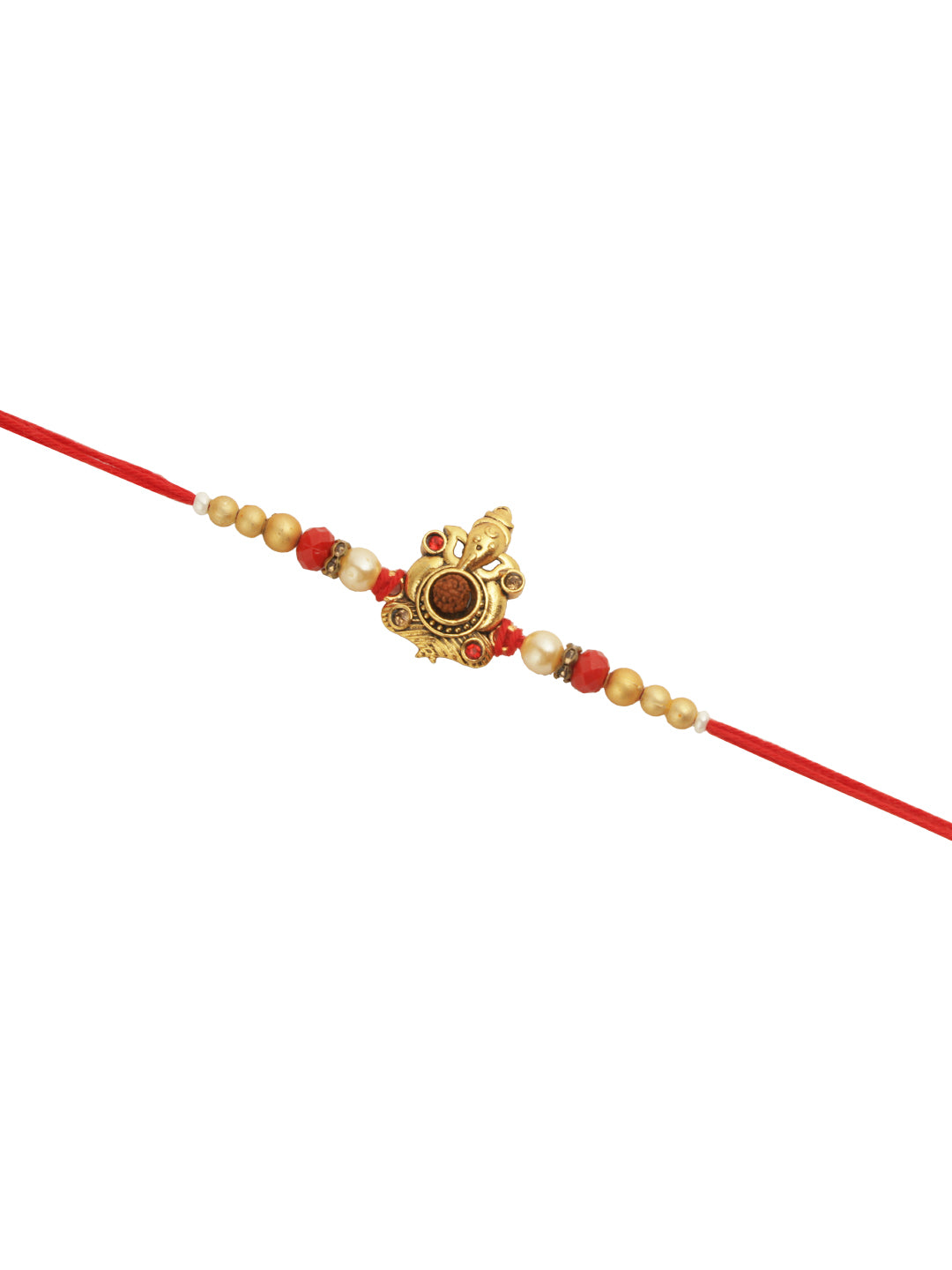 Divine Ganesha Rudraksh Rakhi