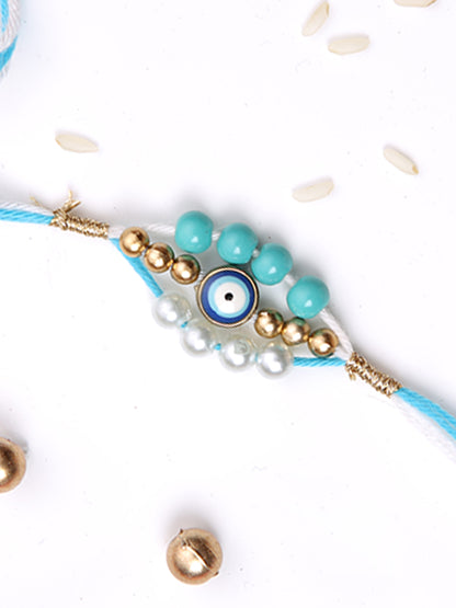 Evil Eye Pearl Rakhi