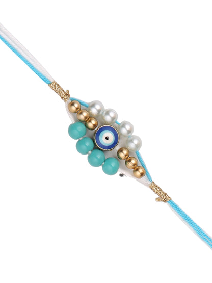 Evil Eye Pearl Rakhi