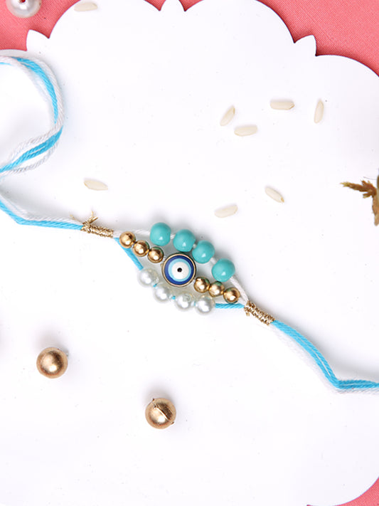 Evil Eye Pearl Rakhi