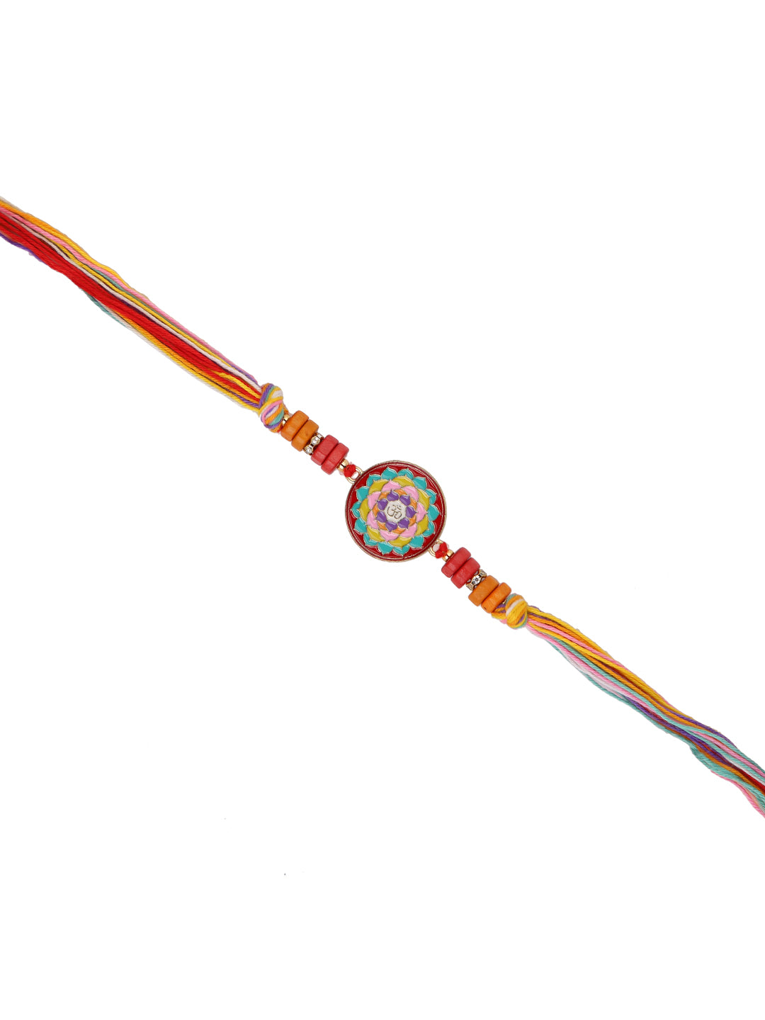 Mandala Art work Multistrand Rakhi