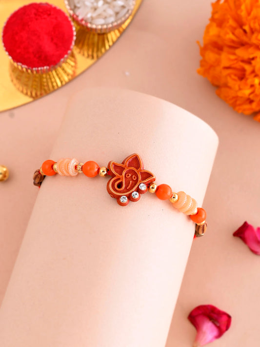 All Divine Motifs Single Rakhi