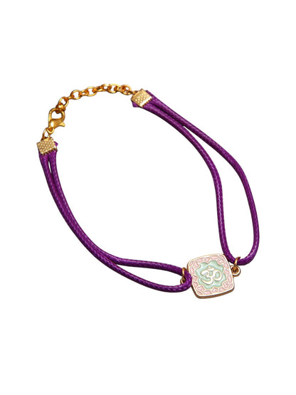 Set Of 3 Rakhi With Roli Chawal & Greetings Card
