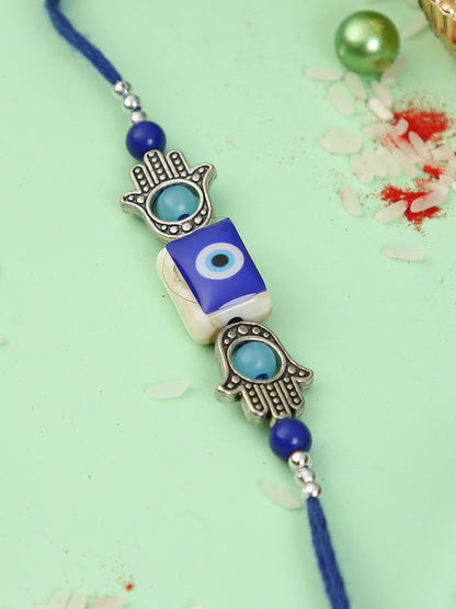 Evil Eye Hamsa Hand Rakhi