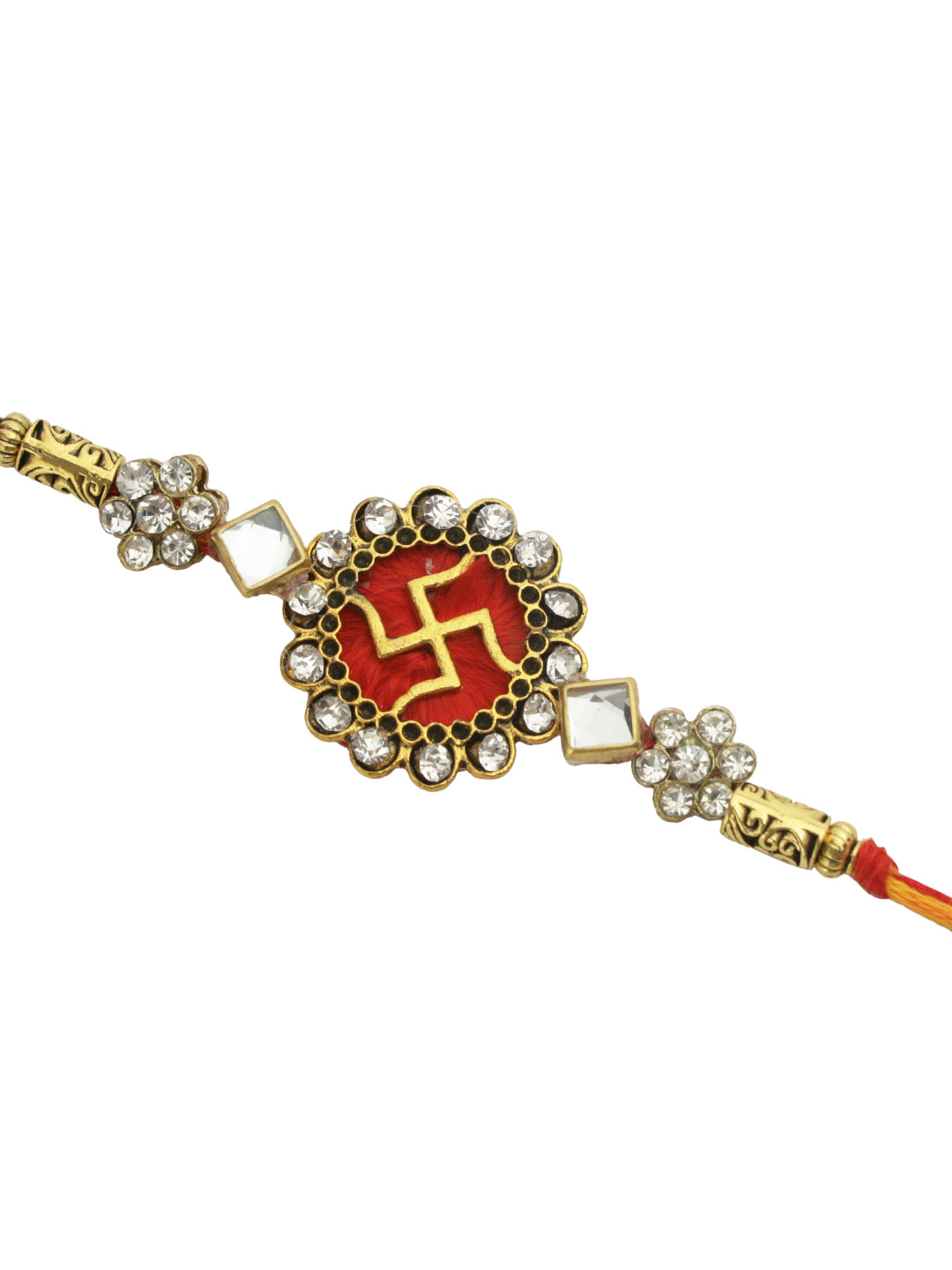 Divine Swastik Gem Rakhi