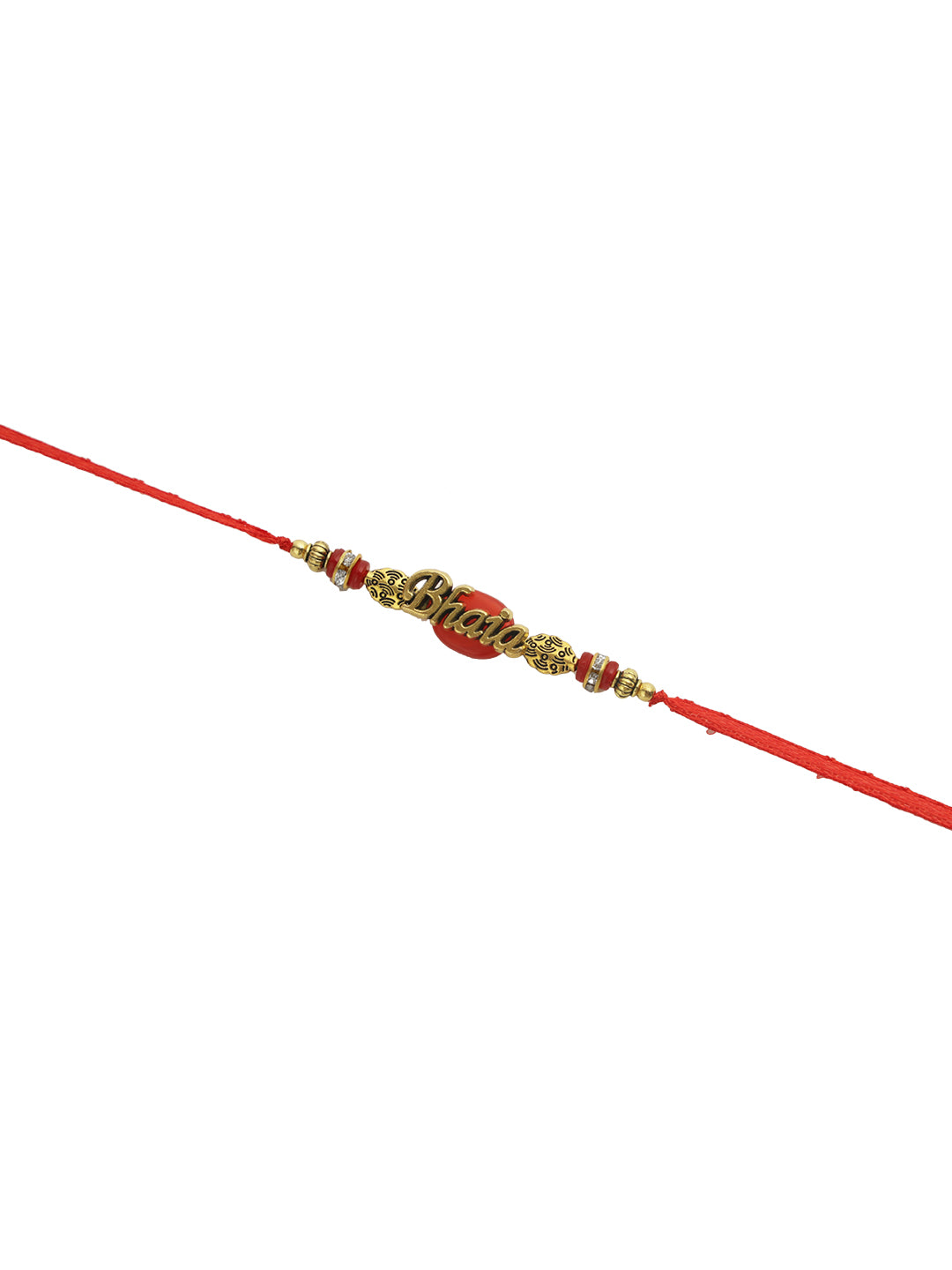Bhaiya Love Golden Rakhi