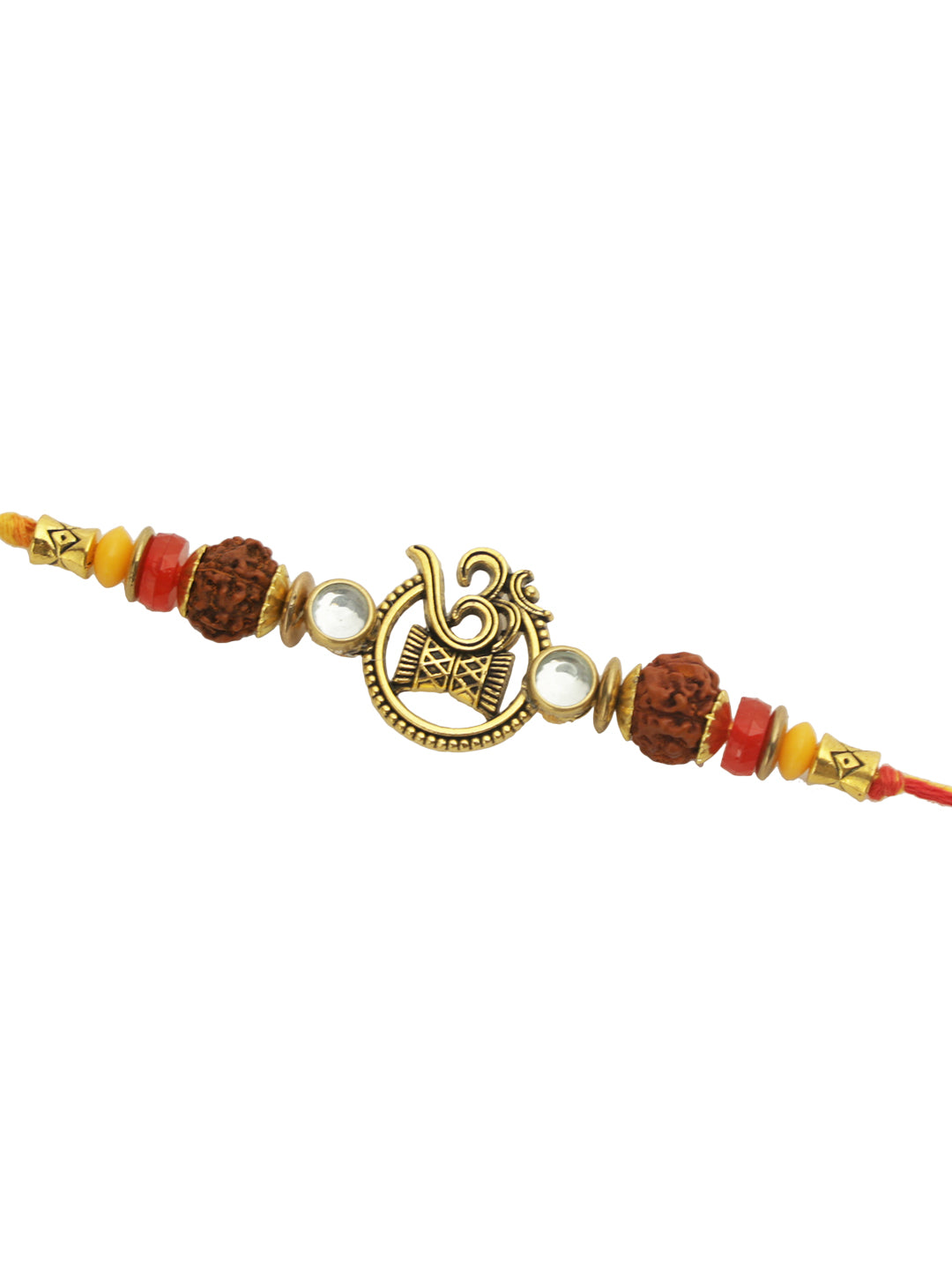 Om Rudraksha Harmony Rakhi