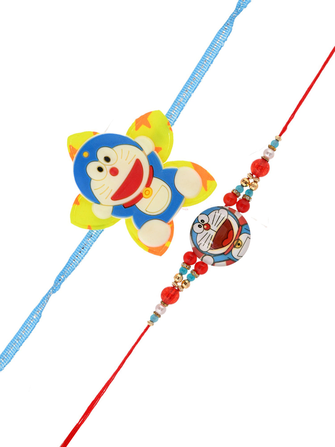 Set of Blue Doraemon Kids Rakhi