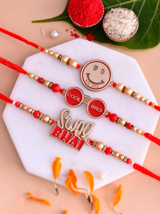 Cool Swag Set of 3 Rakhi