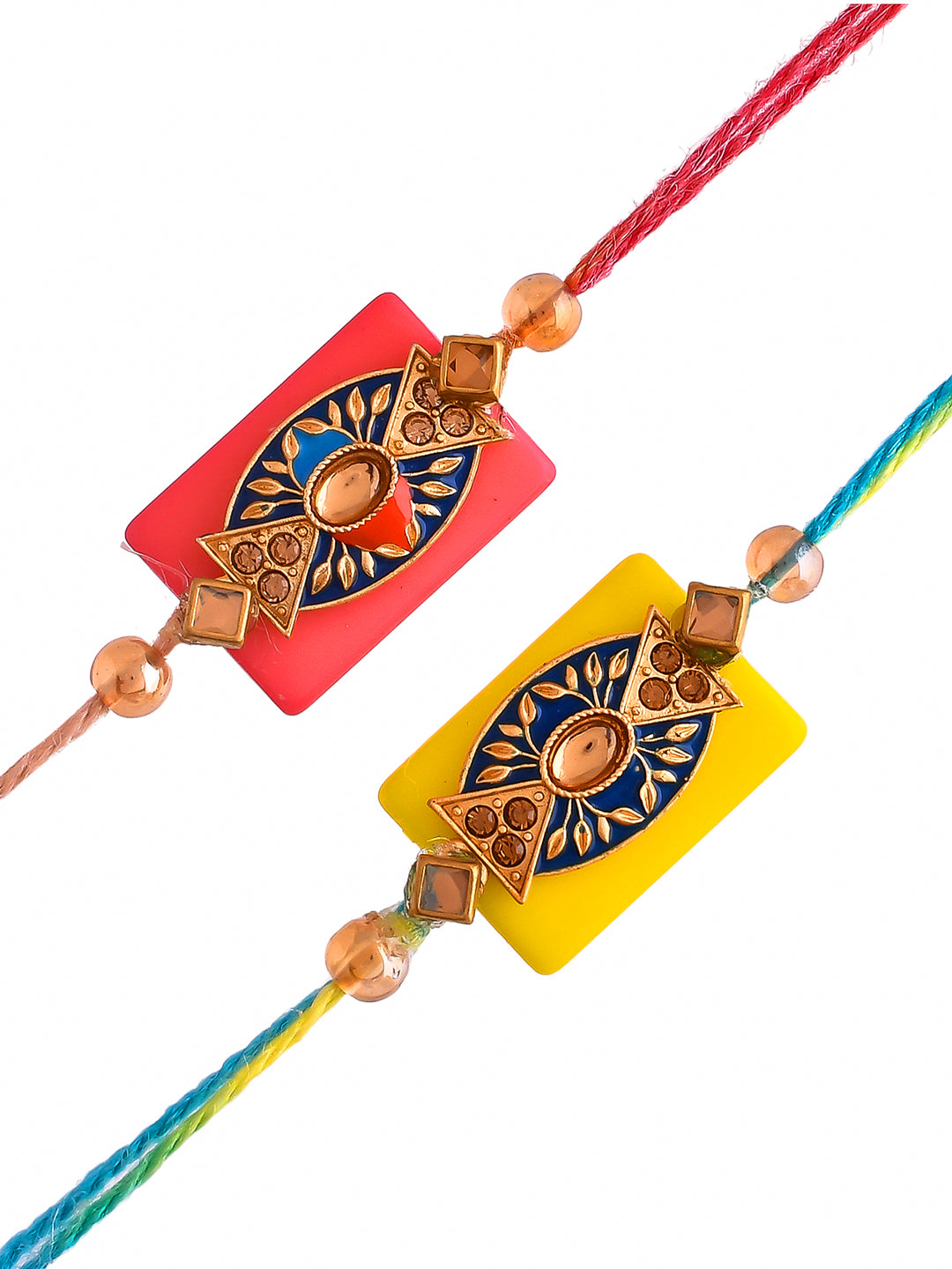 Set of Multicoloured Thread Rakhi