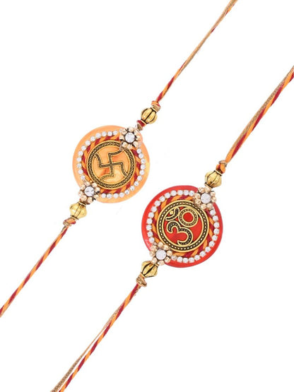 Shubh Raksha Rakhi Set with Auspicious Energy